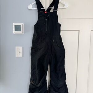 686 Youth Black Bib Snow Pants XS